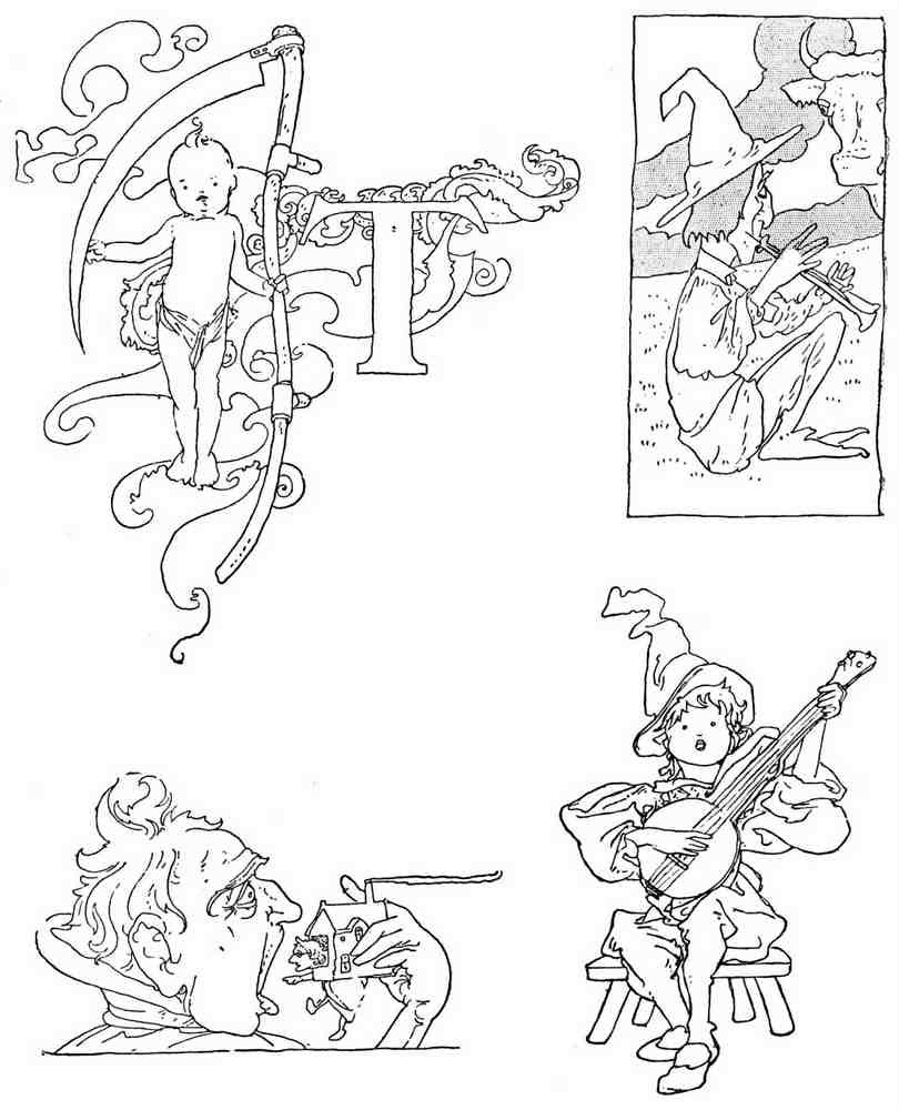 Charles Robinson 1171 Vintage Illustration A4 Photo Print