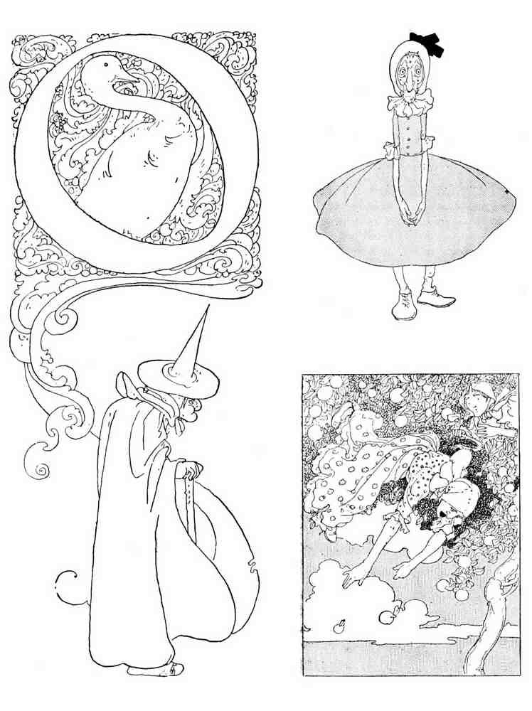 Charles Robinson 1192 Vintage Illustration A4 Photo Print