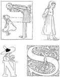 Charles Robinson 1193 Vintage Illustration A4 Photo Print