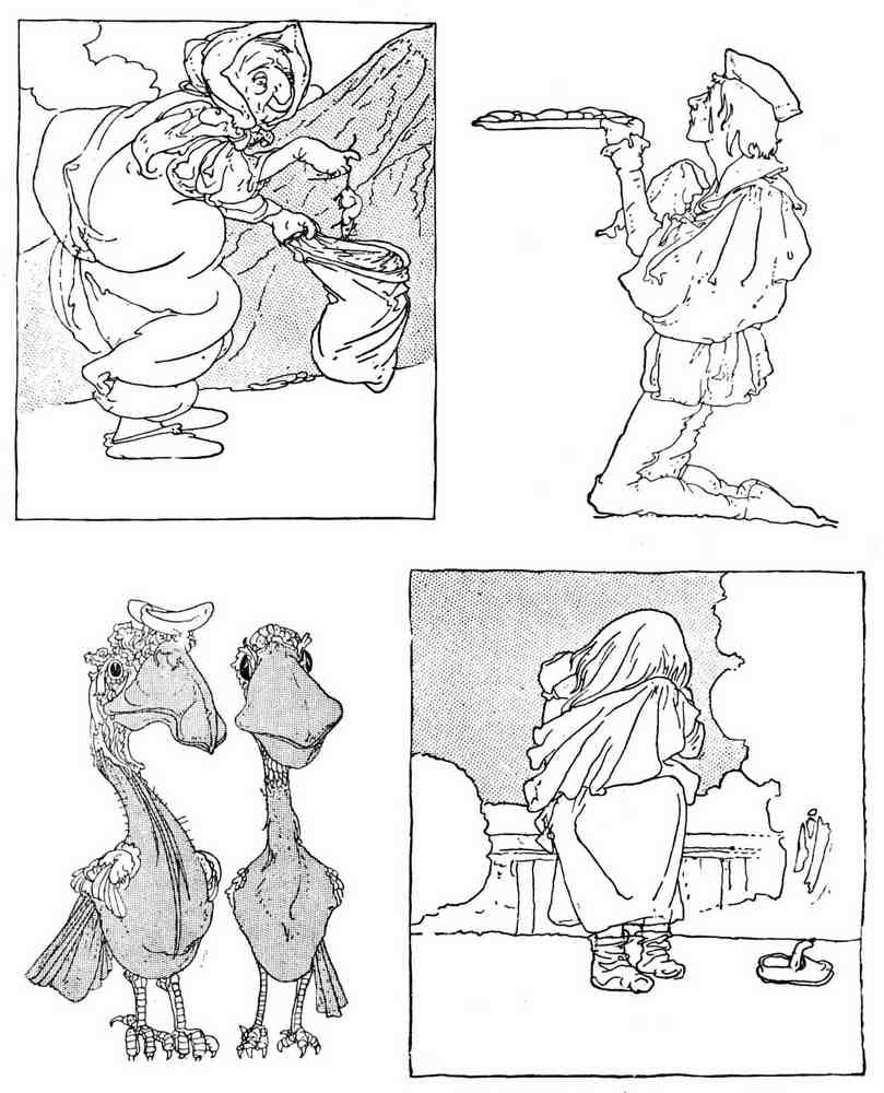 Charles Robinson 1194 Vintage Illustration A4 Photo Print