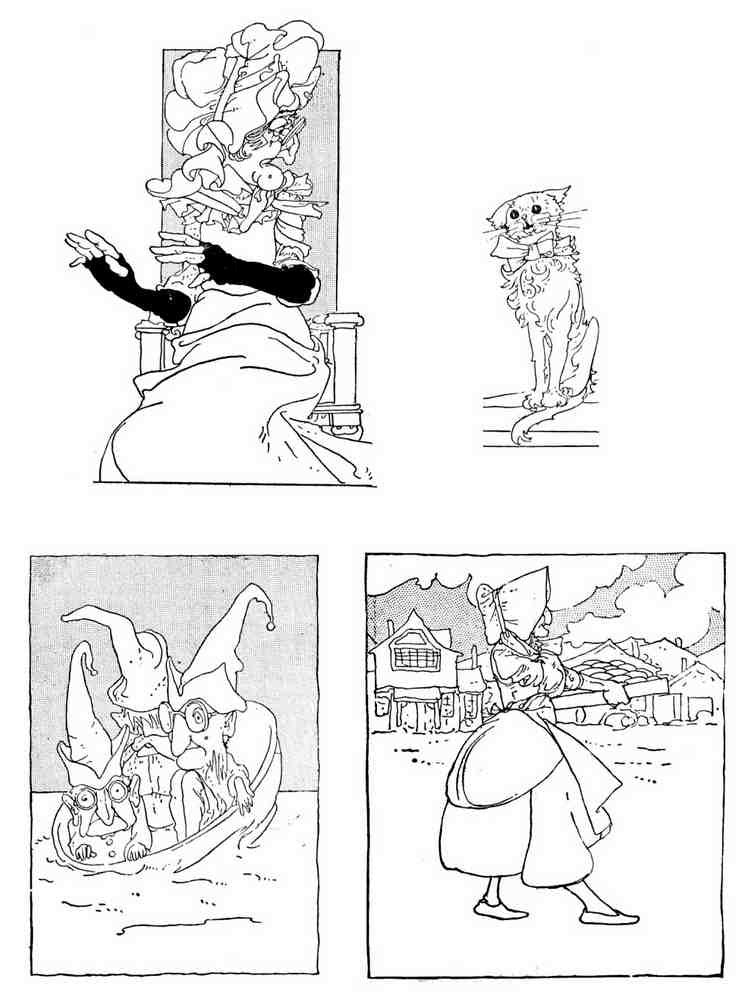 Charles Robinson 1197 Vintage Illustration A4 Photo Print