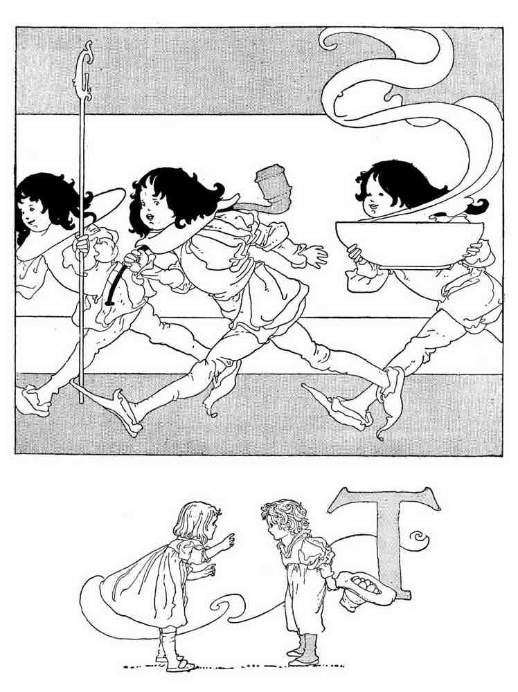 Charles Robinson 1199 Vintage Illustration A4 Photo Print