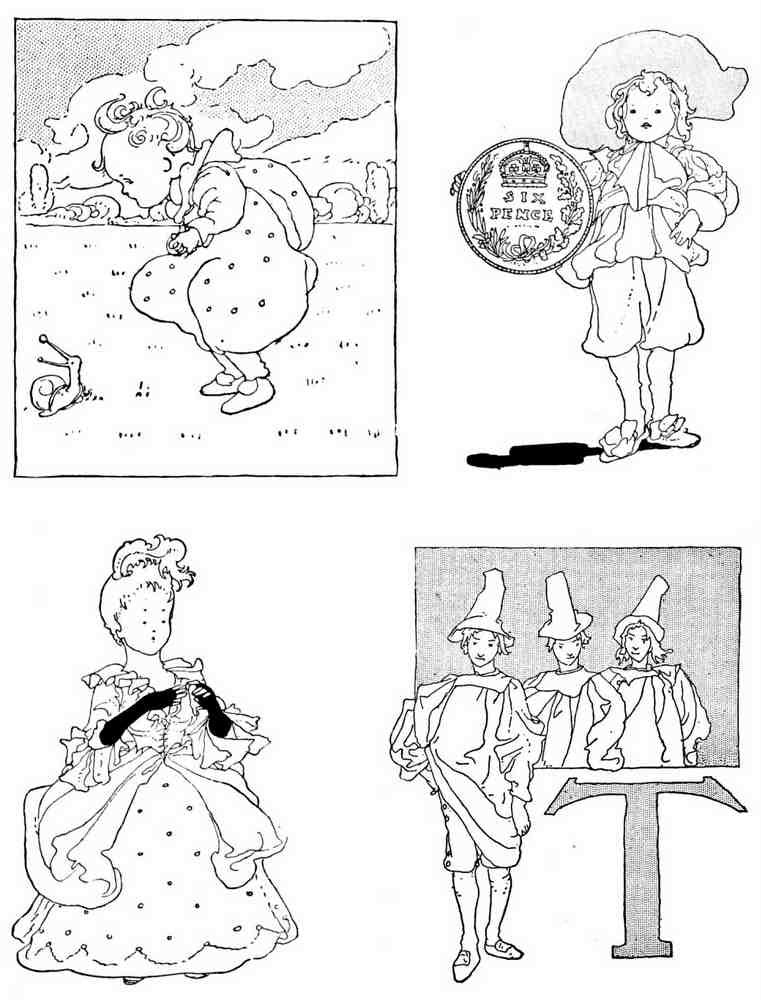 Charles Robinson 1204 Vintage Illustration A4 Photo Print