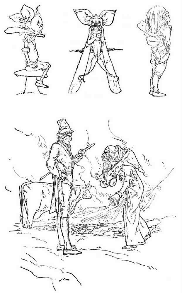 Charles Robinson 2048 Vintage Illustration A4 Photo Print