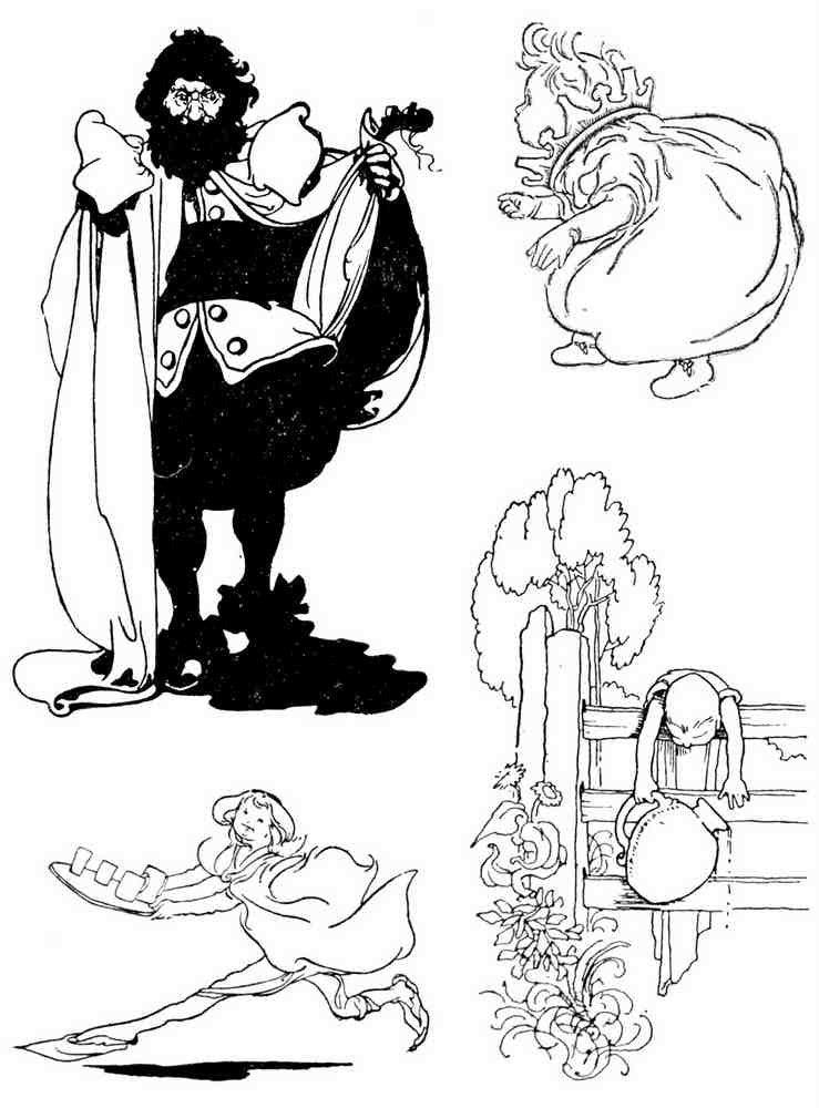 Charles Robinson 2096 Vintage Illustration A4 Photo Print