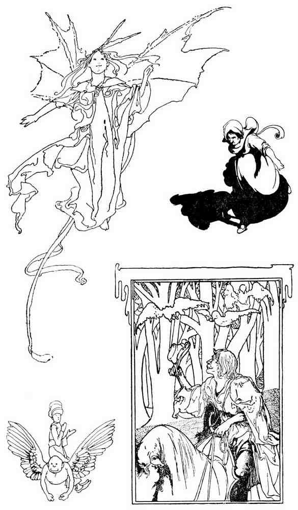 Charles Robinson 2110 Vintage Illustration A4 Photo Print