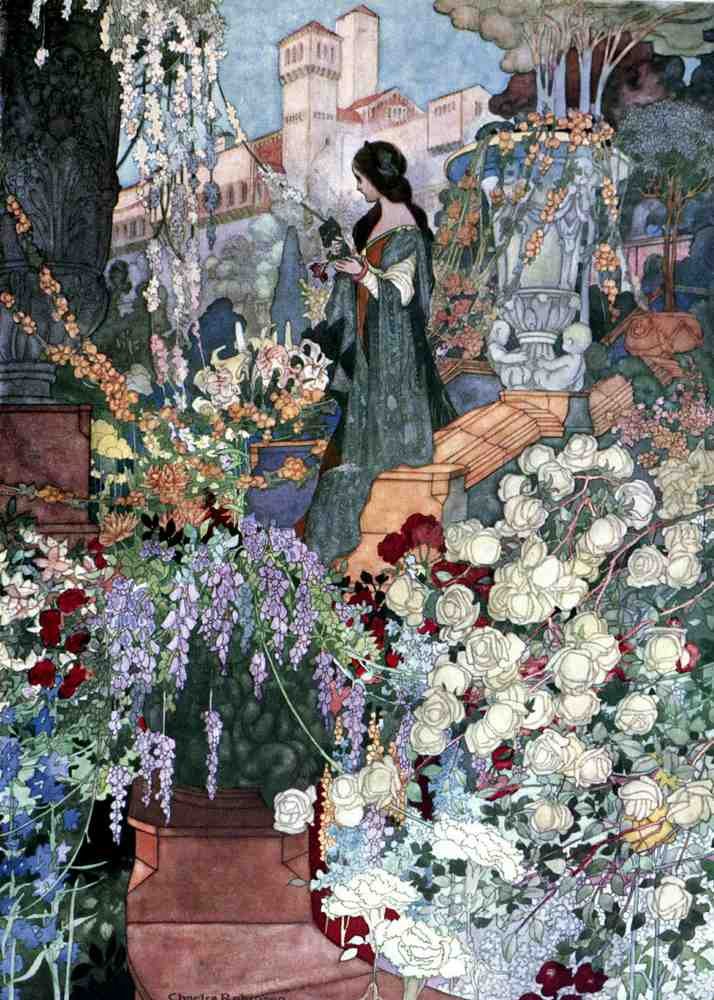 Charles Robinson 2123 Vintage Illustration A4 Photo Print