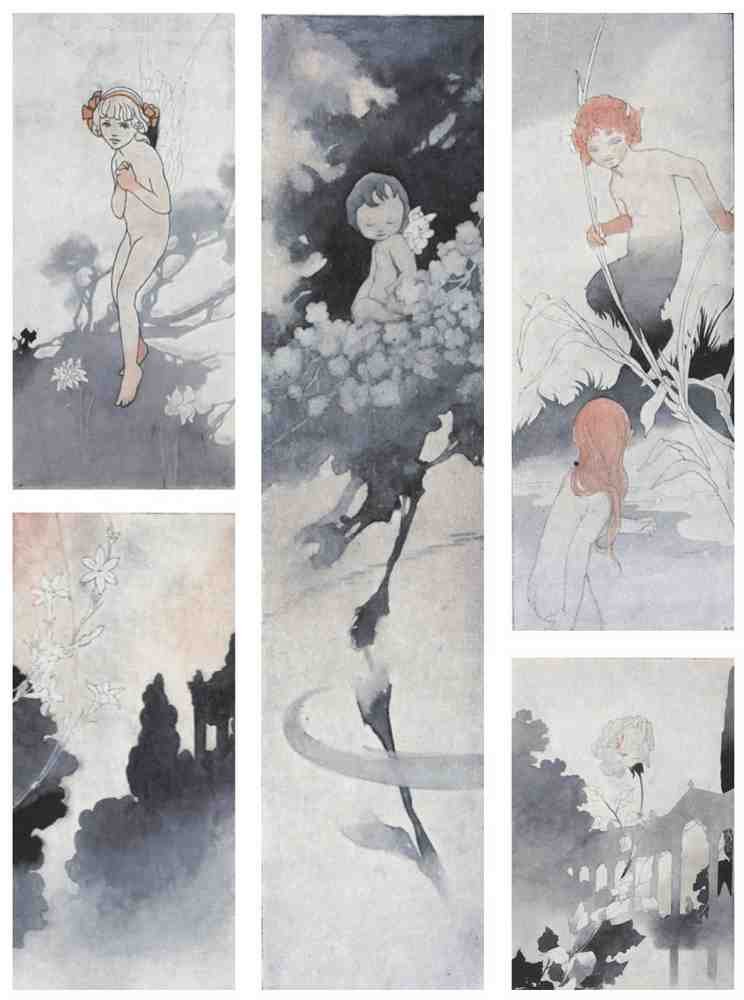 Charles Robinson 2133 Vintage Illustration A4 Photo Print
