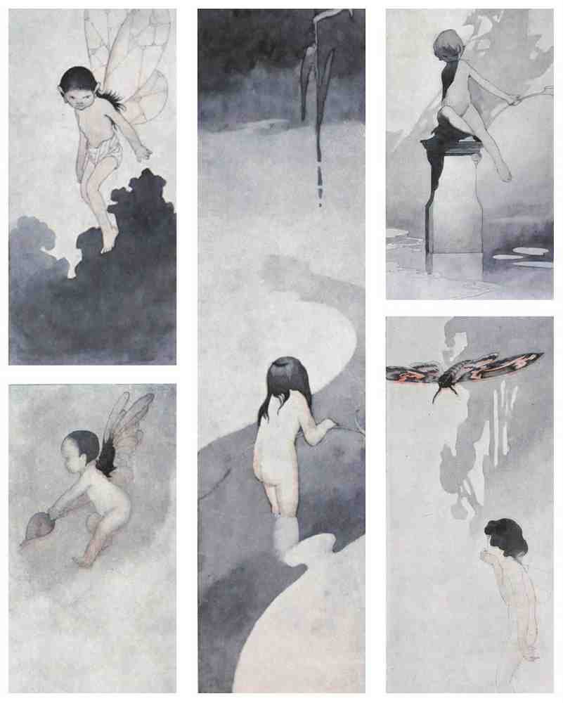 Charles Robinson 2136 Vintage Illustration A4 Photo Print