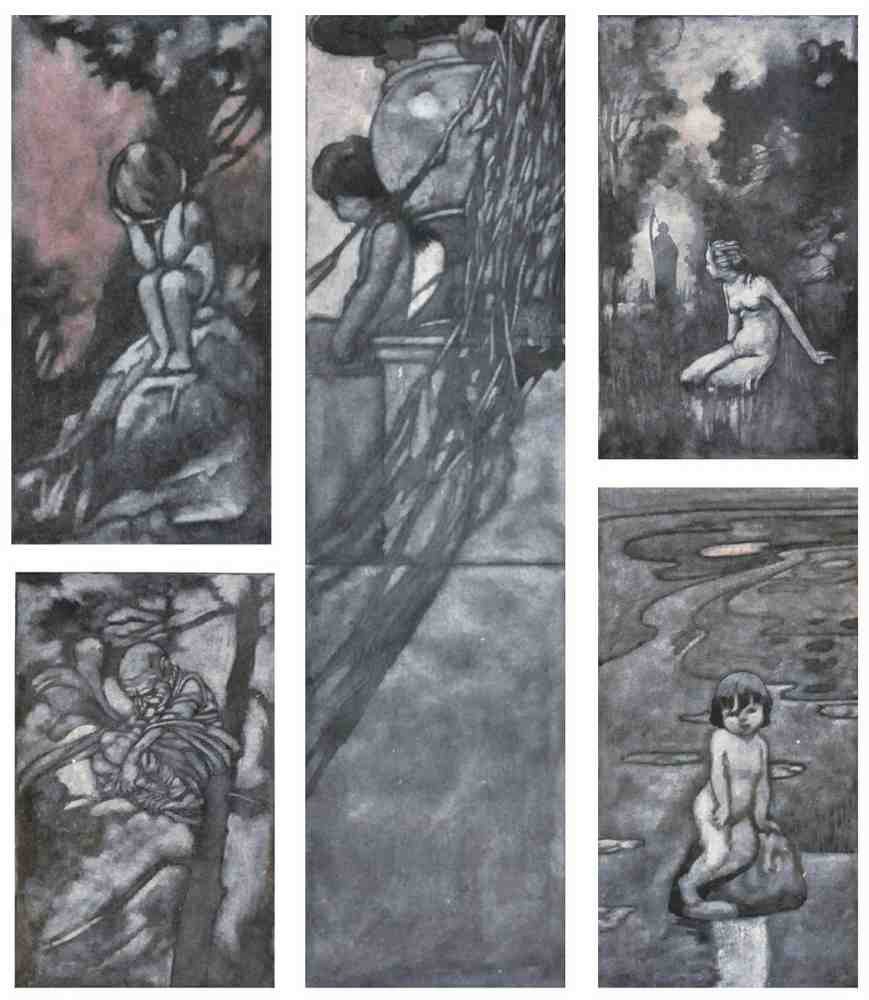 Charles Robinson 2141 Vintage Illustration A4 Photo Print