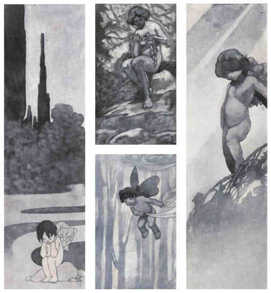 Charles Robinson 2142 Vintage Illustration A4 Photo Print