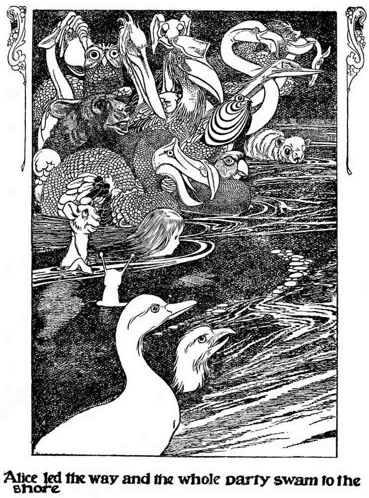 Charles Robinson 3016 Vintage Illustration A4 Photo Print