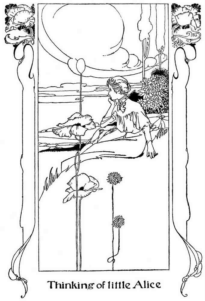 Charles Robinson 3025 Vintage Illustration A4 Photo Print