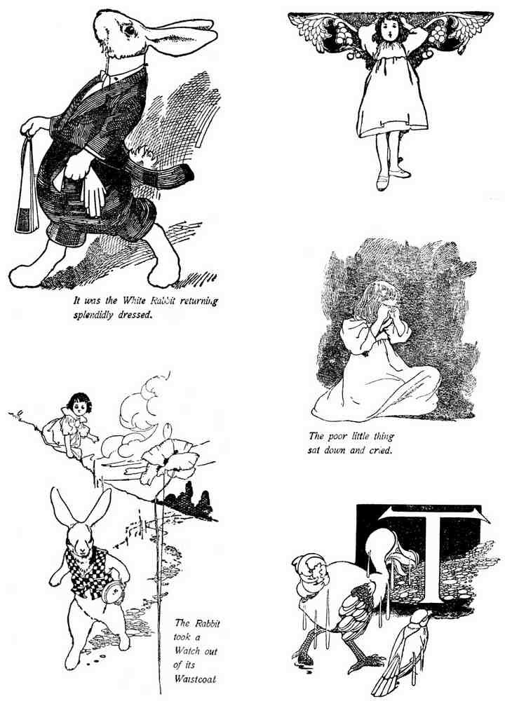 Charles Robinson 3032 Vintage Illustration A4 Photo Print