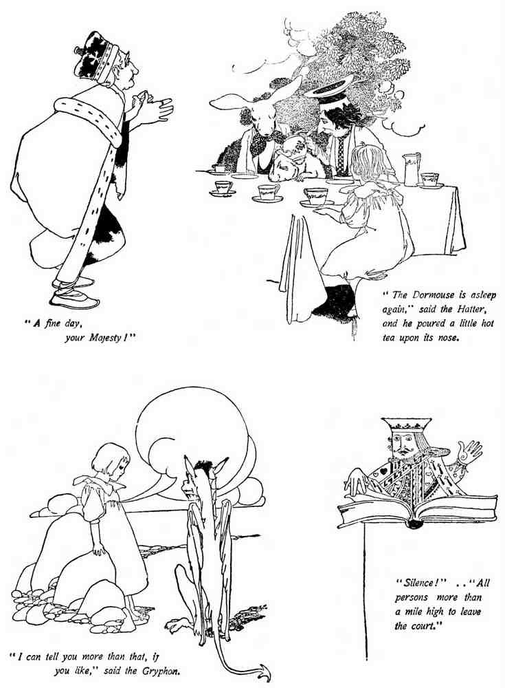 Charles Robinson 3052 Vintage Illustration A4 Photo Print
