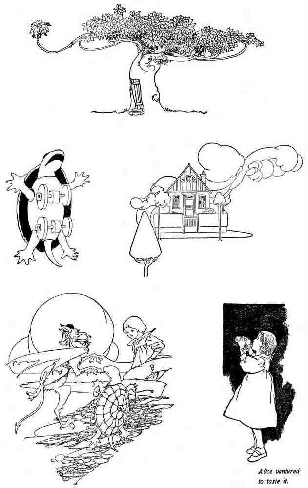 Charles Robinson 3054 Vintage Illustration A4 Photo Print