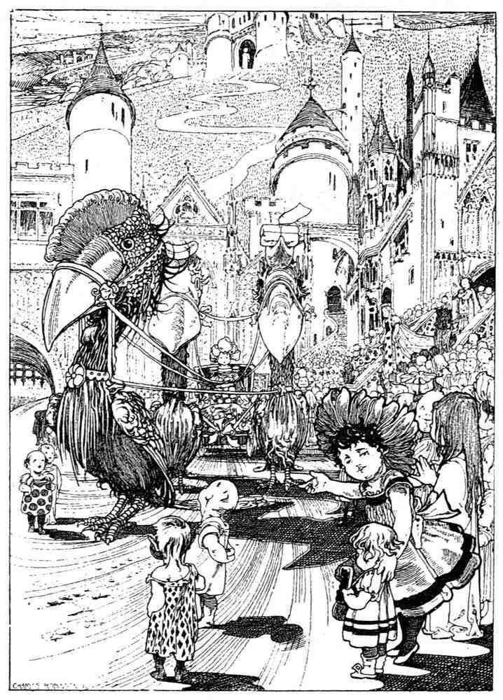 Charles Robinson 3061 Vintage Illustration A4 Photo Print