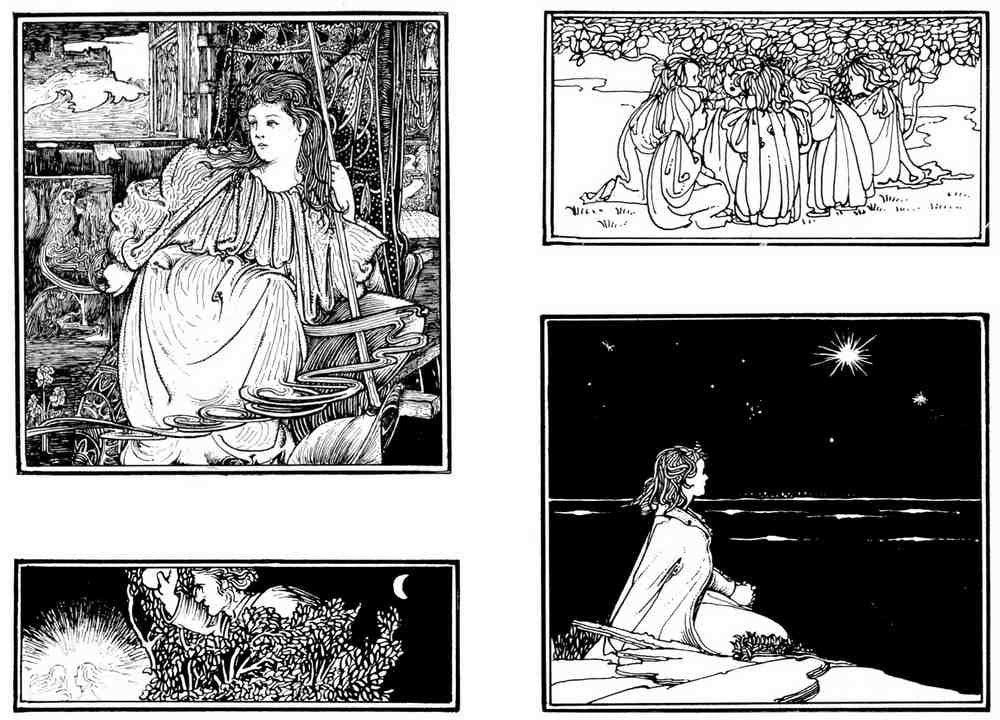 Charles Robinson 3068 Vintage Illustration A4 Photo Print
