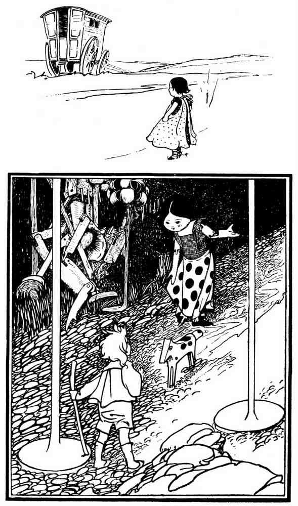 Charles Robinson 3080 Vintage Illustration A4 Photo Print