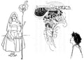 Charles Robinson 3091 Vintage Illustration A4 Photo Print