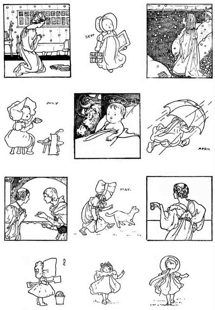 Charles Robinson 3111 Vintage Illustration A4 Photo Print