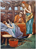 Charles Robinson 3120 Vintage Illustration A4 Photo Print