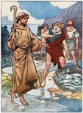Charles Robinson 3126 Vintage Illustration A4 Photo Print