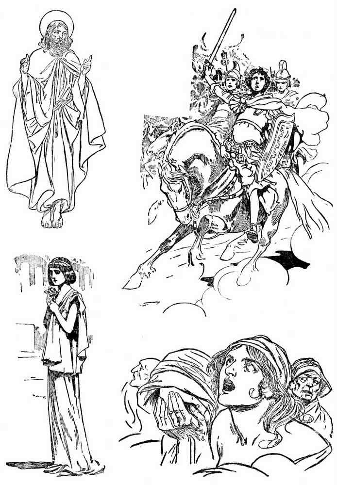 Charles Robinson 3131 Vintage Illustration A4 Photo Print