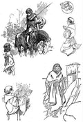 Charles Robinson 3133 Vintage Illustration A4 Photo Print