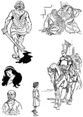 Charles Robinson 3135 Vintage Illustration A4 Photo Print