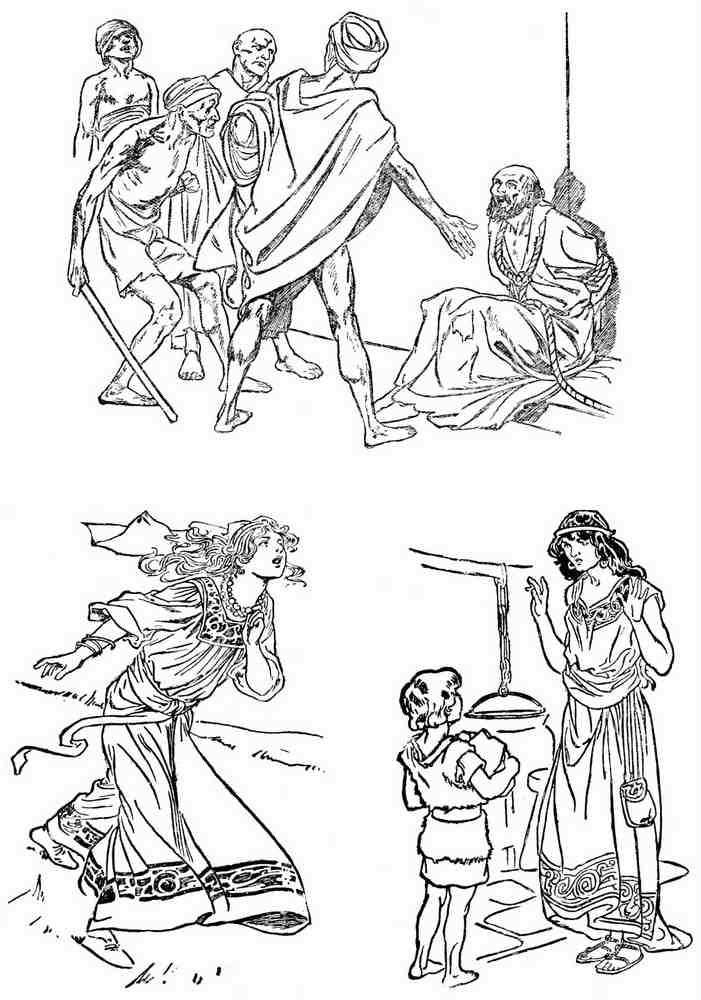 Charles Robinson 3137 Vintage Illustration A4 Photo Print