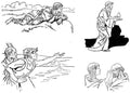 Charles Robinson 3140 Vintage Illustration A4 Photo Print