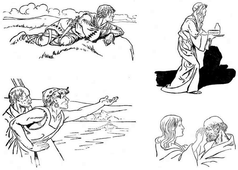 Charles Robinson 3140 Vintage Illustration A4 Photo Print