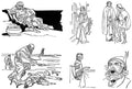 Charles Robinson 3141 Vintage Illustration A4 Photo Print