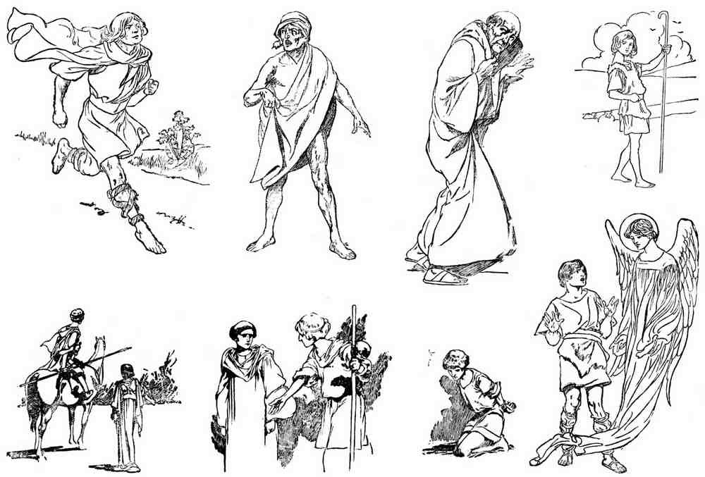 Charles Robinson 3142 Vintage Illustration A4 Photo Print