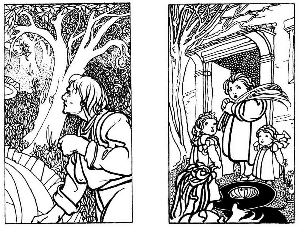 Charles Robinson 3146 Vintage Illustration A4 Photo Print