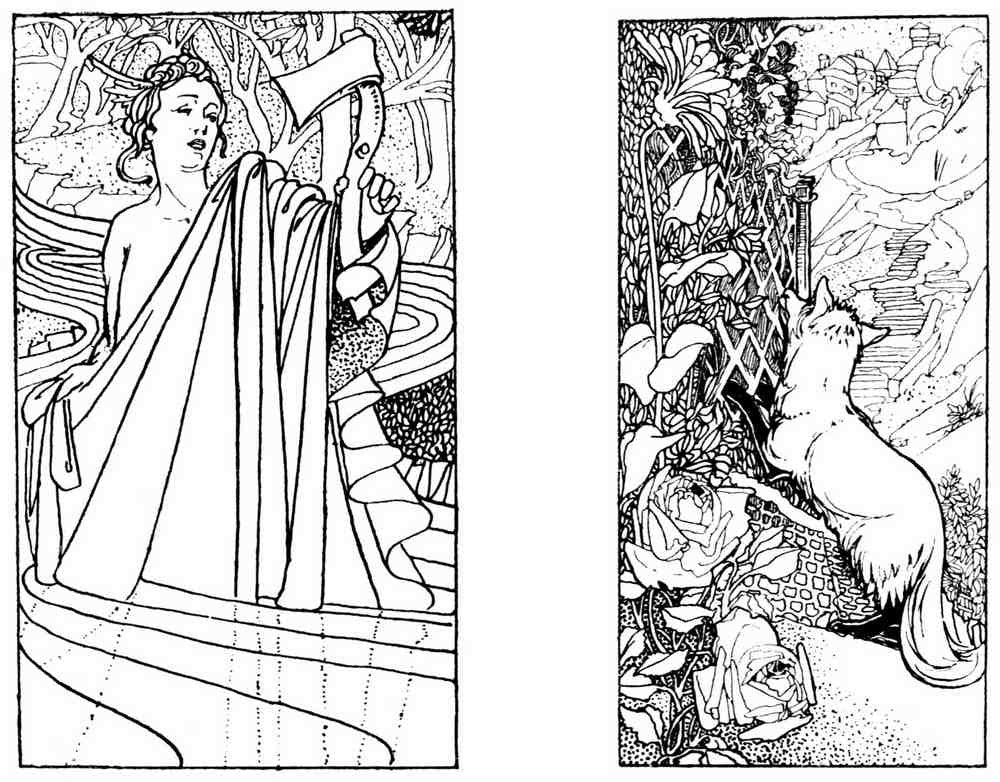 Charles Robinson 3149 Vintage Illustration A4 Photo Print
