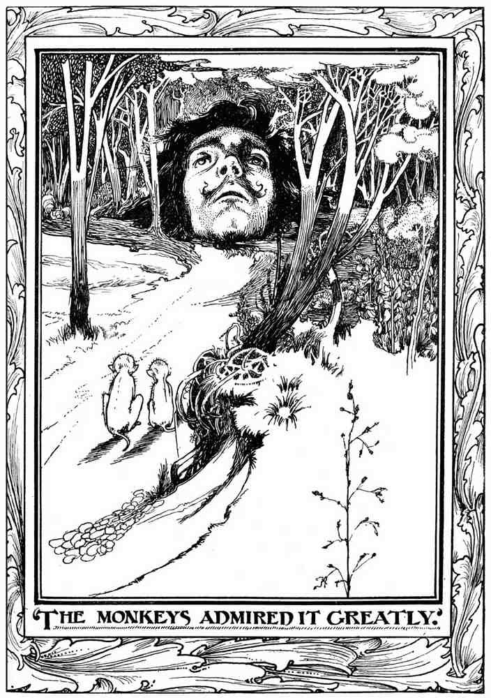 Charles Robinson 3156 Vintage Illustration A4 Photo Print