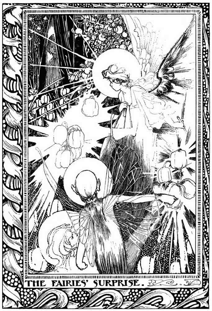 Charles Robinson 3157 Vintage Illustration A4 Photo Print