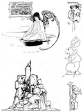 Charles Robinson 3163 Vintage Illustration A4 Photo Print