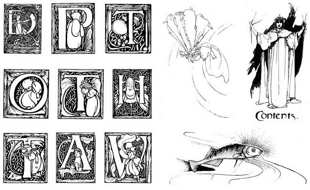 Charles Robinson 3171 Vintage Illustration A4 Photo Print