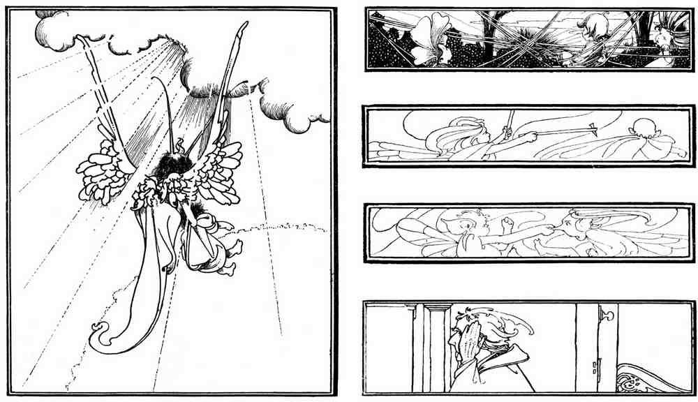 Charles Robinson 3174 Vintage Illustration A4 Photo Print