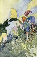 Charles Robinson 4006 Vintage Illustration A4 Photo Print