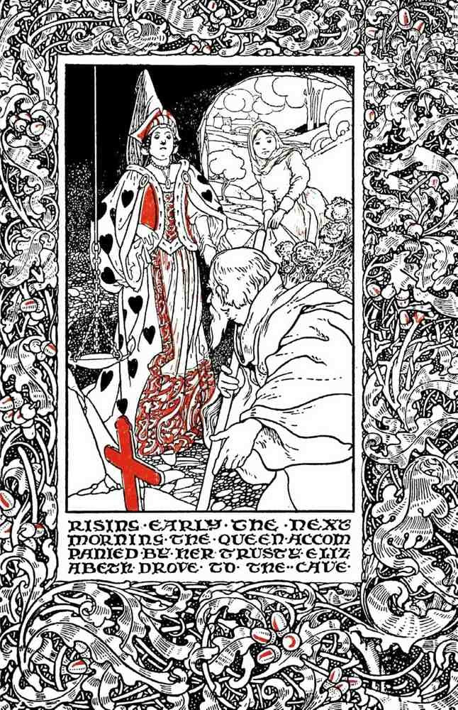 Charles Robinson 4015 Vintage Illustration A4 Photo Print