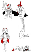 Charles Robinson 4023 Vintage Illustration A4 Photo Print