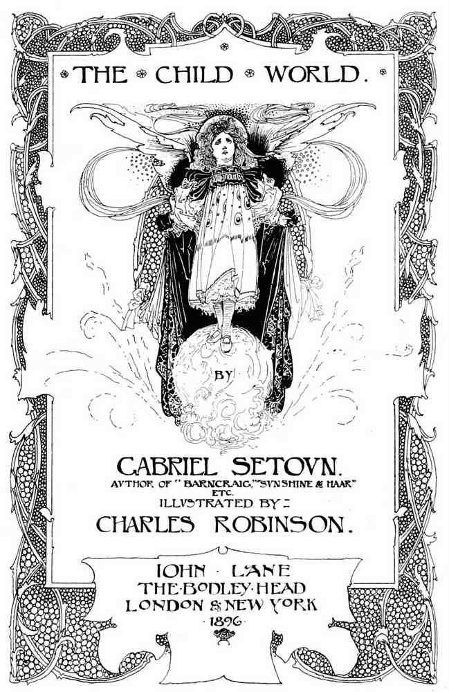 Charles Robinson 4031 Vintage Illustration A4 Photo Print