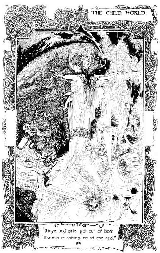 Charles Robinson 4032 Vintage Illustration A4 Photo Print