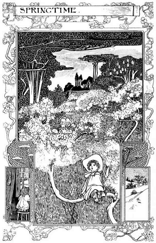 Charles Robinson 4043 Vintage Illustration A4 Photo Print