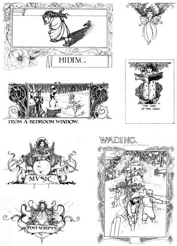 Charles Robinson 4047 Vintage Illustration A4 Photo Print