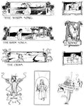Charles Robinson 4050 Vintage Illustration A4 Photo Print